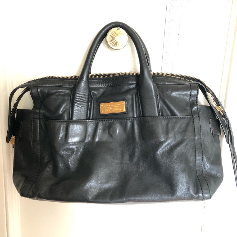 Marc by Marc Jacobs Black Leather Tote